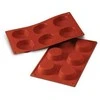 Silikoninė forma tartaletėms 7cm ,6 vnt. 30x17cm Silikomart