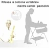 Kudikiu Vystymo stalas Tavalax Juodas