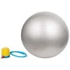 Gimnastikos kamuolys SANRO 55cm Pilkas su pompa