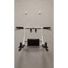 Prie sienos tvirtinamas skersinis + lygiagretės SANRO PRO 3 IN 1 Baltas, iki 200kg