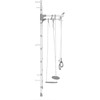 Sanro Sporto kompleksas (gimnastikos sienelė) MAGIC mėtinė-pilka, 217x58cm