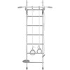 Sanro Sporto kompleksas (gimnastikos sienelė) MAGIC mėtinė-pilka, 217x58cm