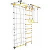Sanro Sporto kompleksas (gimnastikos sienelė) JUNIOR ATLET LIGHT 2in1, balta-geltona, 220x140cm
