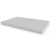 Sulankstomas gimnastikos čiužinys SANRO 150x100x10 cm pilkas (3 dalių)