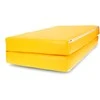 Sulankstomas gimnastikos čiužinys SANRO 100x100x10 cm Geltonas
