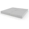 Sulankstomas gimnastikos čiužinys SANRO 100x100x10 cm šviesiai pilkas