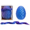 Dėlionė 3D kiaušinis su drakonu arba gyvate 10 cm