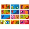 Baby Puzzle dėlionė mažiausiems Kas kur gyvena 24 detalės