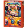 Castorland dėlionė Cat Bus Travel 1000 det.