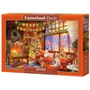 Castorland dėlionė Christmas Evening With Pets 1000 det