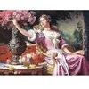 Castorland Dėlionė 3000 vnt. - Moteris violetine suknele