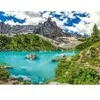 Castorland dėlionė Lake Sorapis, Alps, Italy 2000 det