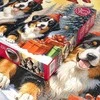 Platon CherryPazzi dėlionė Holiday Puppies 1000 det