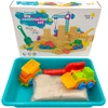 Genio kids rinkinys išmanusis smėlis su smėliadėže Big Construction 1kg