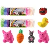 Lengvas spalvotas plastilinas 12 vnt