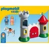 PLAYMOBIL konstruktorius My First 1.2.3. Knight's Castle (pažeista pakuotė)