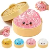 Squishy Dumpling slow rising žaislas su blizgučiais 5,5 cm