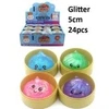 Squishy Dumpling slow rising žaislas su blizgučiais 5,5 cm