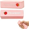 Squishy slow rising žaislas Sviestas braškinis 13 cm