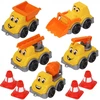 Technok mini transporto priemonių rinkinys 5 vnt
