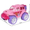 Technok Visureigis Jeep rausvos spalvos