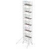 Altrex Mobilus aliuminio bokštelis RS 42 su trikampiu stabilizatoriumi - atrama (14,20 m)
