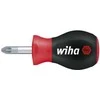 Atsuktuvas Wiha SoftFinish® Phillips, trumpas Stubby(PZ2 x 25x6mm)