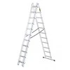 Daugiafunkcinės aliuminio kopėčios, Drabest HOME 3x11, 150 kg