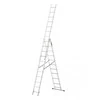 Daugiafunkcinės aliuminio kopėčios, Drabest HOME 3x11, 150 kg