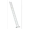 DRABEST PRO aliuminio kopėčios, 16 pakopų, 150 kg (DR-AL-DP-PRO-1X16-2K+H)