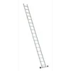 DRABEST PRO aliuminio kopėčios, 18 pakopų, 150 kg (DR-AL-DP-PRO-1X18-2K+H)