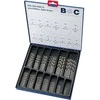 Grąžtas Grąžtų rinkinys Bohrcraft HSS-G DIN 338 N/, 130 vnt. 1,0 - 6,0 x 0,5 mm