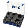 Gręžimo karūnėlių HSS Bi-Metal rinkinys BOHRCRAFT su adapteriais LS 6 Elektro, 8 vnt.