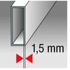 Gulsčiukas BMI Eurostar su 3 matuokliais (80 cm)