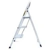 Plieninės kopėčios DRABEST Minifero- 3 pakopos - PRO - juodos, 150 kg