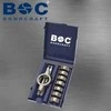 Sriegpjovių rinkinys Bohrcraft M3-M12, 8 vnt