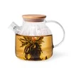 6537 FISSMAN Arbatinukas su metaliniu filtru 1200 ml (karščiui atsparus stiklas)
