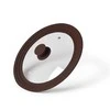 Fissman Dangtis TRIPLEX 24/26 / 28cm Multi-size, Tamsiai rudas (stiklas)