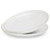 Fissman Desertinės lėkštės 20 cm / 2 vnt Floree (porcelianas)
