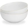 Fissman Porcelianiniai salotų dubenys 18 cm / 1,2 l / 2 vnt Floree