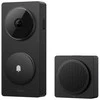 Aqara G410 Select Durų skambutis centralė veikia su Apple HomeKit, Zigbee, Matter, juoda