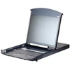 Terminal sieciowy Aten Aten KL1116VN, 1920 x 1200 pikselių, Ethernet LAN, Rack mounting, 1U, Juodas
