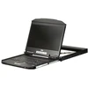 ATEN 1U trumpo gylio USB HDMI vieno bėgio pilnas, 47 cm (18,5"), 1920 x 1080 pikselių, TFT-LCD, 350 cd/m², 1000:1, 178°