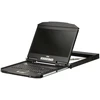 Aten 1U Short Gylis USB HDMI Single Console - German