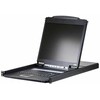 Valiklis Aten CL1308N DE KVM komutatorius 8 prievadų, 19 colių LCD konsolė (PS/2-USB, VGA) DE išdėstymas