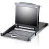 Valiklis Przełącznik Aten ATEN CL5708N konsola rackowa 48,3 cm (19'') Juodas 1U