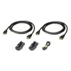 Aten 2L-7D02UHX5 USB HDMI dvigubas kabelis
