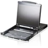 Konsolė KVM Aten Konsolė KVM ATEN CL5800N, wyświetlacz LCD 48 cm, VGA, PS/2-USB, port peryferyjny, układ CH
