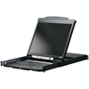 Aten PS/2-USB VGA Dual Rail 19" LCD Konsol with USB