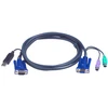 ATEN 2L-5506UP ATEN KVM Cable (SVGA, PS/2, PS/2/USB) - 6m
